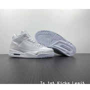429487-111 'Triple Jordan PS White' Air Retro 3 0808